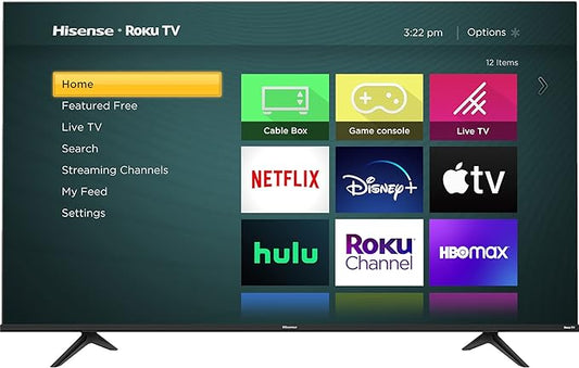 Hisense 40-Inch Class H4 Series LED Roku Smart TV with Alexa Compatibility
